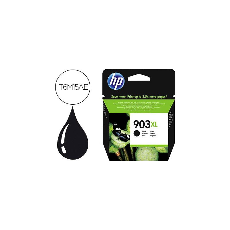 Ink-jet hp 903xl officejet 6960 / 6970 negro 825 paginas Ink-jet hp 903xl officejet 6960 / 6970 negro 825 paginas