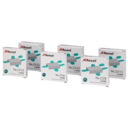 Grapas rexel 23/8 acero caja de 1000 unidades
