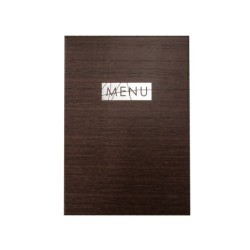 Porta menus liderpapel pu con sujeccion en esquinas para 2 hojas 22,5 x 32 cm
