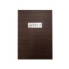 Porta menus liderpapel pu con sujeccion en esquinas para 2 hojas 22,5 x 32 cm
