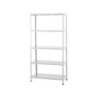 Estanteria metalica ar storage 180x90x40 cm 5 estantes 80 kg por estante color blanco