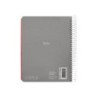 Cuaderno espiral liderpapel a5 micro witty tapa dura 120h 90gr horizontal 8mm 5 bandas 6 taladros colores surtidos