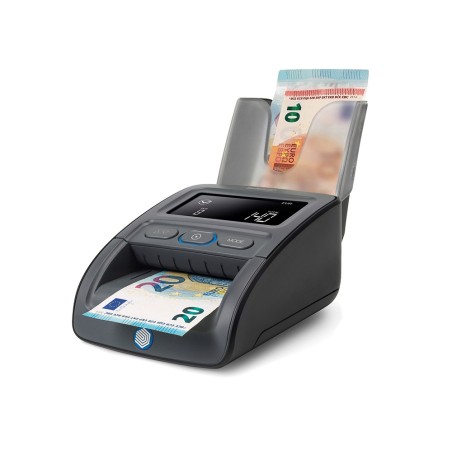 Detector y contador de billetes falsos safecan 155-s complete pantalla lcd 3,8\ micro sd 156x120x76 mm