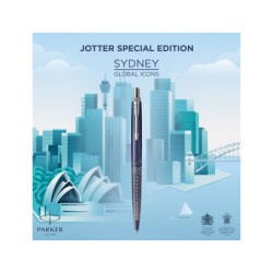 Boligrafo parker jotter around the world sydney azul