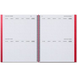 Cuaderno aula planner additio din a4 160 paginas plan anual y mensual con programacion y evaluacion catalan