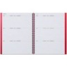 Cuaderno aula planner additio din a4 160 paginas plan anual y mensual con programacion y evaluacion catalan