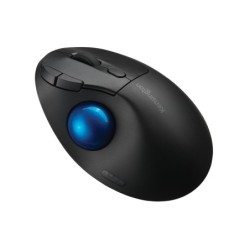 Raton kensington optico trackball tb450 pro fit ergo 1600 dpi inalambrico color negro/azul