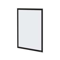 Marco porta anuncios nobo din a3 marco magnetico autoadhesivo color negro pack de 2 unidades