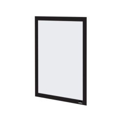 Marco porta anuncios nobo din a4 marco magnetico autoadhesivo color negro pack de 2 unidades