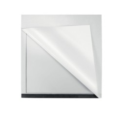 Marco porta anuncios nobo din a4 marco magnetico autoadhesivo color plata pack de 2 unidades