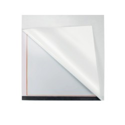 Marco porta anuncios nobo din a4 marco magnetico autoadhesivo color naranja pack de 2 unidades