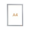 Marco porta anuncios nobo impression pro din a4 marco de clip aluminio 235x13x325 mm