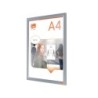Marco porta anuncios nobo impression pro din a4 marco de clip aluminio 235x13x325 mm