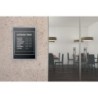 Marco porta anuncios nobo impression pro din a3 marco de clip aluminio 320x17x445 mm
