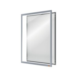 Marco porta anuncios nobo impression pro din a3 marco de clip aluminio 320x17x445 mm