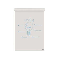 Bloc congreso nobo papel reciclado cuadriculado/liso 580x810 mm 50 hojas 70 g/m2 pack de 2 unidades