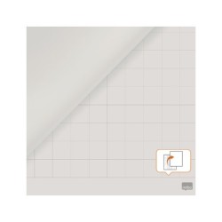 Bloc congreso nobo papel reciclado cuadriculado/liso 580x810 mm 50 hojas 70 g/m2 pack de 2 unidades