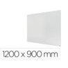 Pizarra blanca nobo infinity sin marco acero lacado magnetico 1200x900 mm