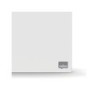 Pizarra blanca nobo infinity sin marco acero lacado magnetico 1200x900 mm