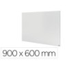Pizarra blanca nobo infinity sin marco acero lacado magnetico 900x600 mm