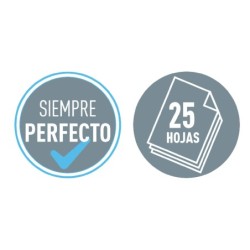 Grapadora petrus 210 reycle azul capacidad 25 hojas usa grapas 22/6
