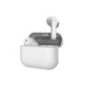 Auricular daewoo tws in-ear bluetooth 5.3 con estuche de carga usb tipo-c autonomia 6 horas color blanco