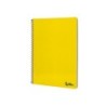 Cuaderno espiral liderpapel din a4 smart tapa blanda 80h 75gr cuadro 4mm con margen color amarillo