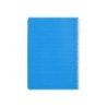 Cuaderno espiral liderpapel din a4 pautaguia tapa plastico80h 90gr cuadro pautado 4mm con margen color azul