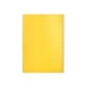 Cuaderno espiral liderpapel din a4 pautaguia tapa plastico 80h 90gr cuadro pautado 3mm con margen color amarillo