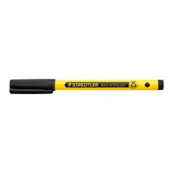 Rotulador staedtler noris writing pen 307 tinta base de agua punta fina trazo 0,6 mm negro