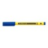 Rotulador staedtler noris writing pen 307 tinta base de agua punta fina trazo 0,6 mm azul