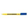 Rotulador staedtler noris writing pen 307 tinta base de agua punta fina trazo 0,6 mm azul