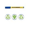Rotulador staedtler noris writing pen 307 tinta base de agua punta fina trazo 0,6 mm azul