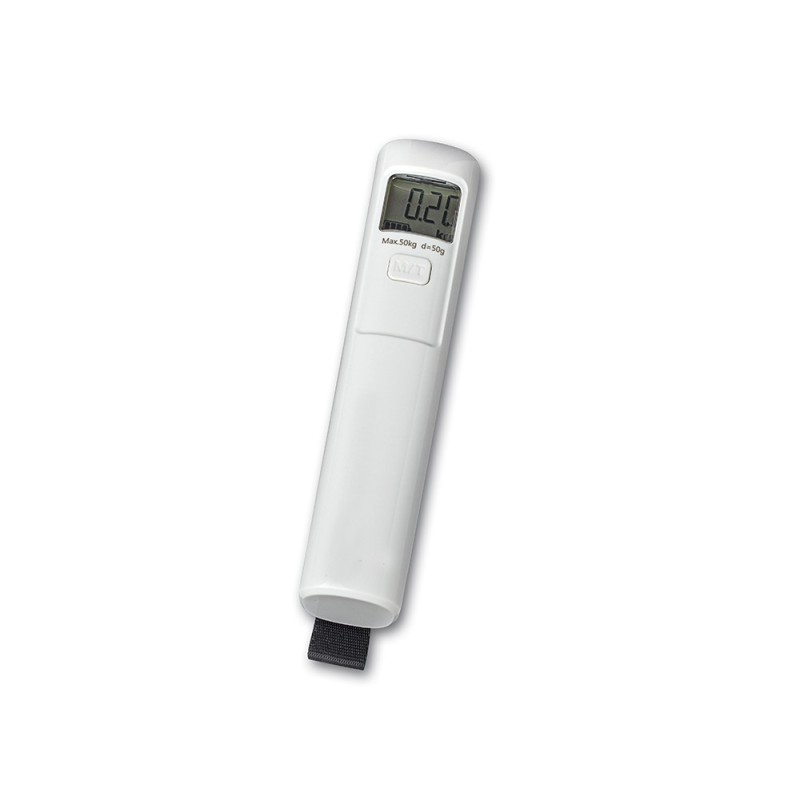 Balanza de equipaje maul trek 50 kg hebilla con gancho acero inoxidable carga por agitacion color blanco Balanza de equipaje maul trek 50 kg hebilla con gancho acero inoxidable carga por agitacion color blanco
