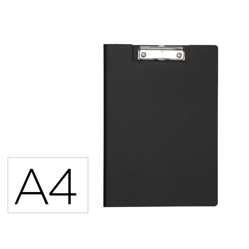 Portanotas maul balance din a4 carton reforzado 8 mm con pinza color negro Portanotas maul balance din a4 carton reforzado 8 mm con pinza color negro