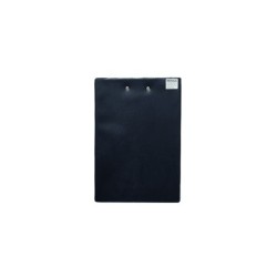 Portanotas maul din a5 carton plastificado pvc con pinza color negro