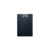 Portanotas maul din a5 carton plastificado pvc con pinza color negro