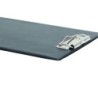 Portanotas maul din a5 carton plastificado pvc con pinza color negro
