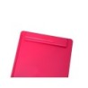 Portanotas maul go din a4 plastico reciclado con pinza color rojo