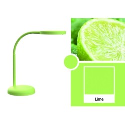 Lampara de escritorio maul led joy color verde lima 137x335x358 mm