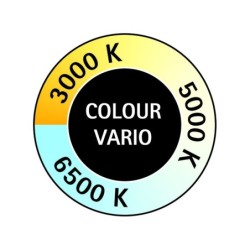 Lampara de escritorio maul led pearly tres niveles intensidad color negro 106x375x357 mm