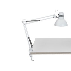 Lampara de escritorio maul study con pinza color blanco 170x440x350 mm