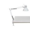 Lampara de escritorio maul study con pinza color blanco 170x440x350 mm