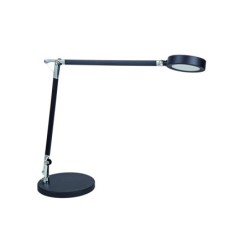 Lampara de escritorio maul led grace color vario color negro 205x466x365 mm