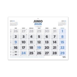 Calendarios liderpapel 2025 pack de 24 unidades diseños surtidos lote