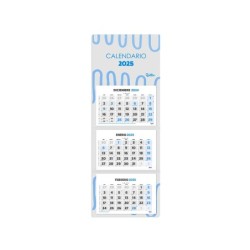 Calendarios liderpapel 2025 pack de 24 unidades diseños surtidos lote