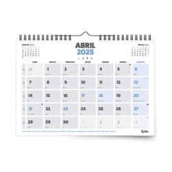 Calendarios liderpapel 2025 pack de 24 unidades diseños surtidos lote