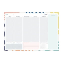 Calendarios liderpapel 2025 pack de 24 unidades diseños surtidos lote
