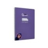 Cuaderno espiral liderpapel din a4 pautaguia tapa dura 80h 90 gr cuadro pautado 5mm color lila
