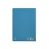 Cuaderno espiral liderpapel din a4 pautaguia tapa dura 80h 90 gr cuadro pautado 5mm color azul